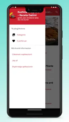 Albanian Food Recipes App android App screenshot 0