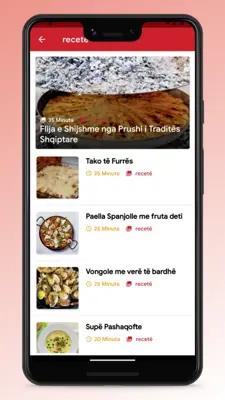 Albanian Food Recipes App android App screenshot 2