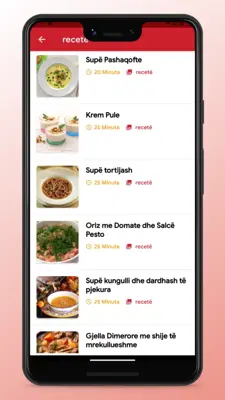 Albanian Food Recipes App android App screenshot 3