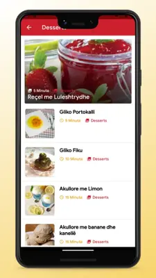 Albanian Food Recipes App android App screenshot 5