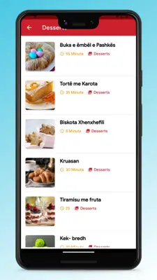 Albanian Food Recipes App android App screenshot 6